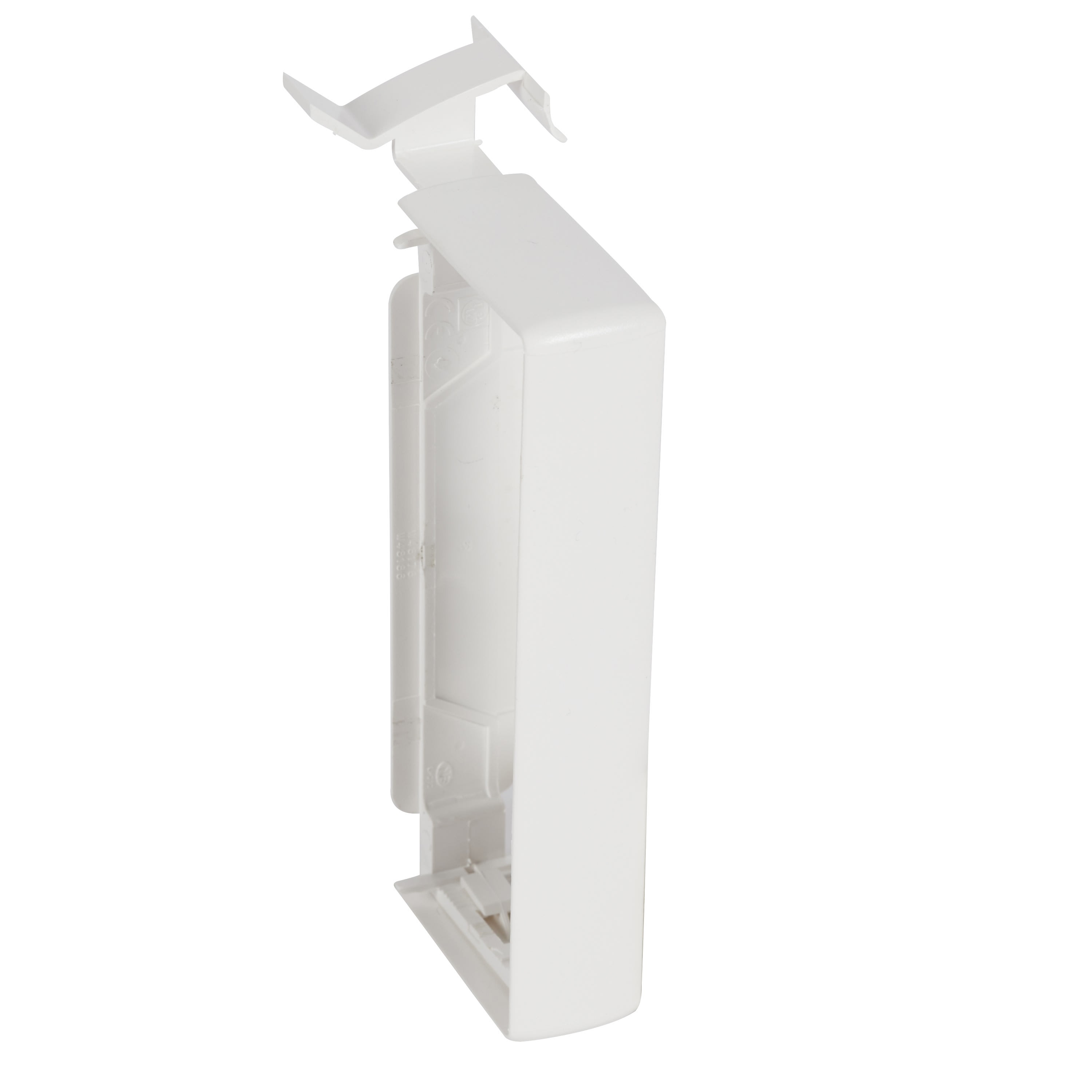 Planet Wattohm - Joint de fond - Pour goulotte Logix 45 130x50mm - Blanc antimicrobien