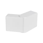 Planet Wattohm - Angle extérieur variable 60°à 120°-Goulotte Logix 85x50mm-Blanc antimicrobien