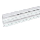 Planet Wattohm - Goulotte Logix 45 Antibactérienne-130x50mm-2 compartiments-Livré sans couvercle