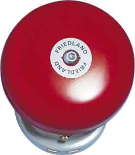 SECURITE COMMUNICATION - Honeywell Home sonnerie antiparasite et polarisée 24/48 volt - 91/94db rouge