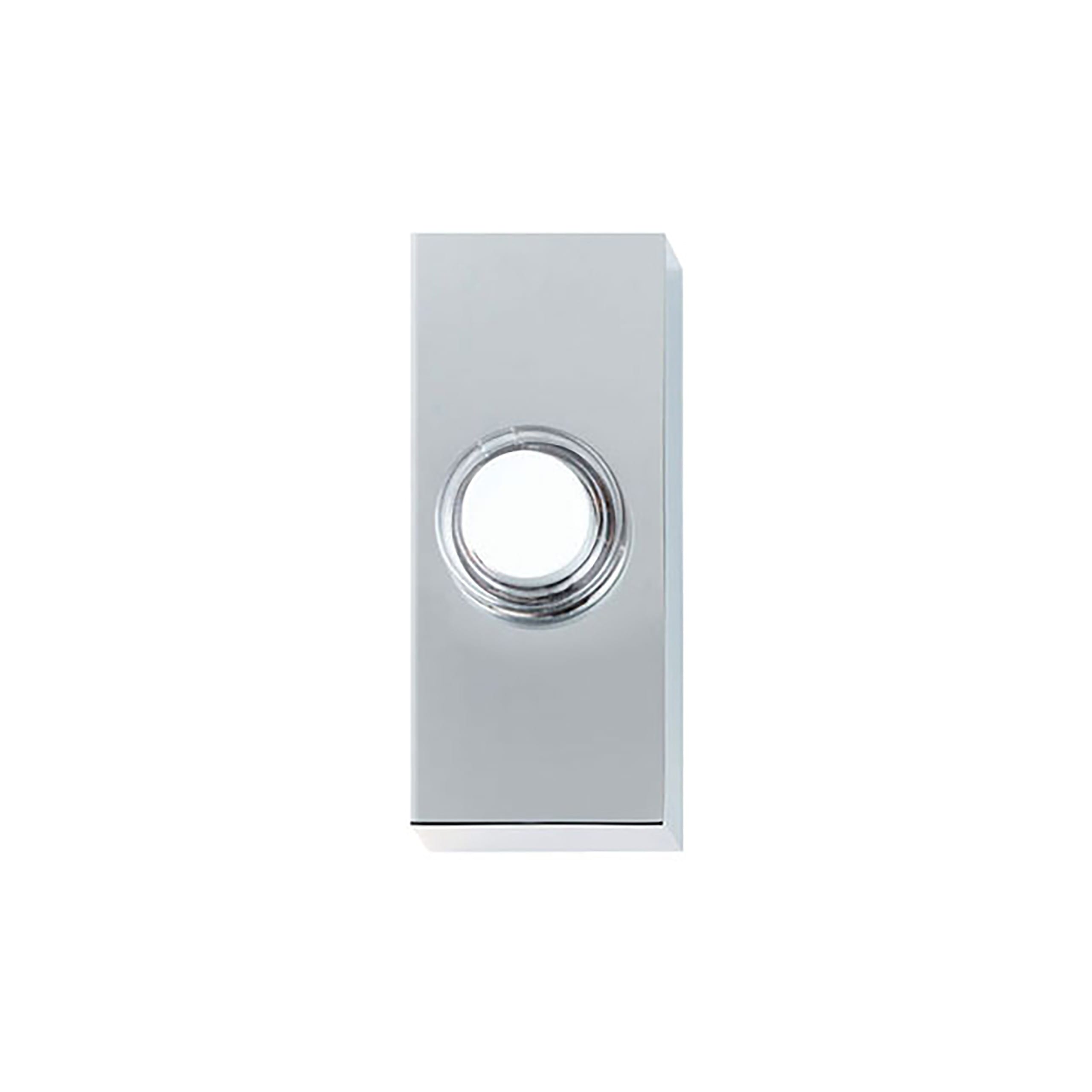SECURITE COMMUNICATION - Honeywell Home bouton poussoir luna - non lumineux chrome