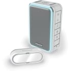 SECURITE COMMUNICATION - Honeywell Home kit carillon sans fil 150m - gris- halo lumineux - 6 melodies