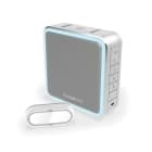 SECURITE COMMUNICATION - Honeywell Home kit carillon sans fil 200m - gris- halo lumineux - 8 melodies