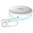 SECURITE COMMUNICATION - Honeywell Home kit carillon sans fil 150m - gris- halo lumineux - 6 melodies