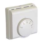 SECURITE COMMUNICATION - Thermostat ambiance analogique avec contact inverseur 10(3)A et interrupteur