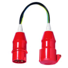 Fluke - 1236D Adaptateur pour mesure du courant de fuite, 32 A, 5 poles cee