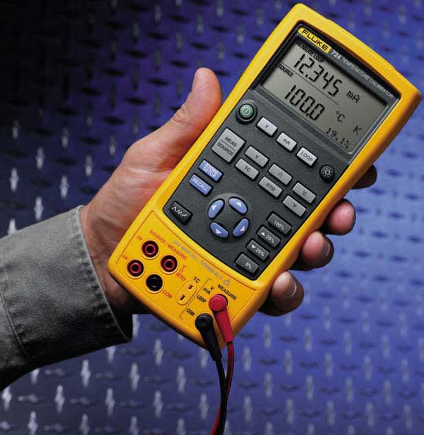 Fluke - Fluke-724 Calibrateur de température Thermocouple et Pt100 RTD