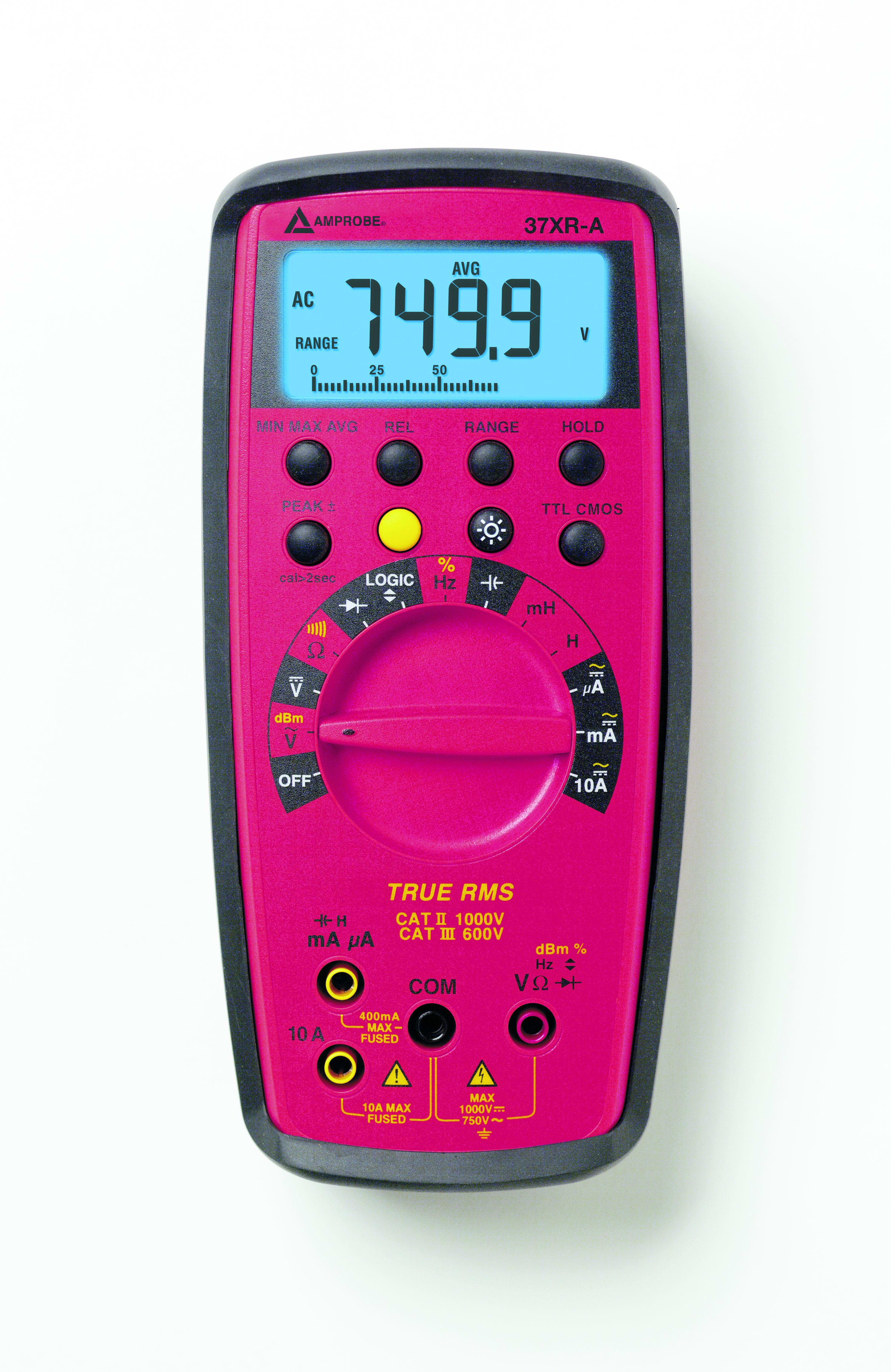Fluke - 37XR-A, prof dmm trms W composant logic test