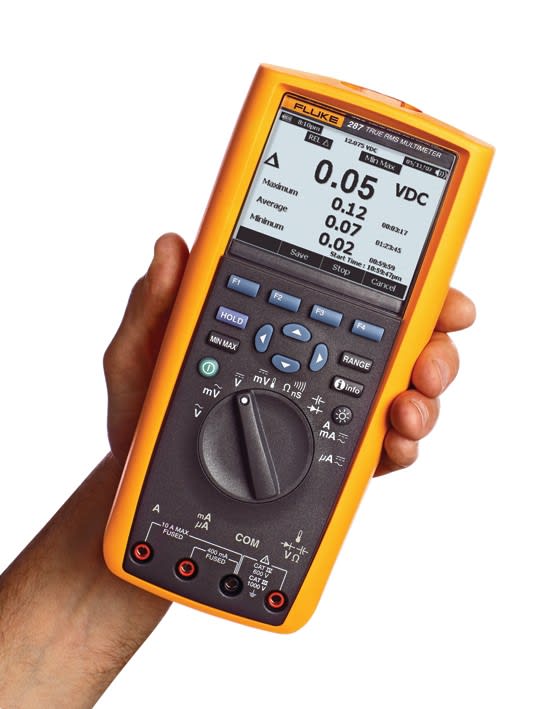Fluke - Fluke-287/EUR Multimètre 50 000 points enregistreur, graphique des tendances