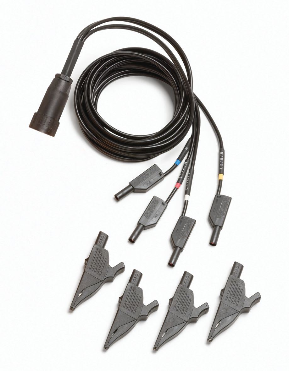 Fluke - VPS101 Jeu de Sondes de tension 01:01, noir, 30 MHz, 1,2 m