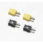 Fluke - 80CJ-M mini-connecteurs mâles (type J), couleur normalisée noire