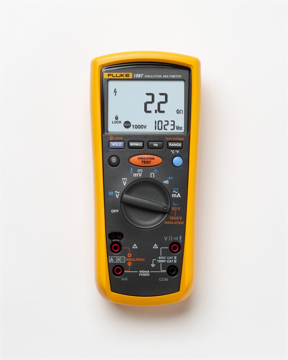 Fluke - Fluke-1587 T Multimètre Contrôleur d'isolement Telecom 50V/100V