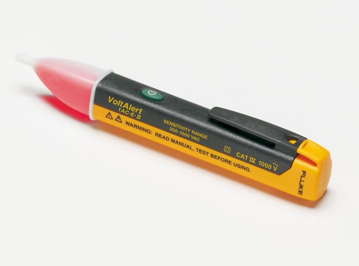 Fluke - FLUKE-1AC-E1-II Détecteur de tension 200-1000 V sonore et visuel, format stylo