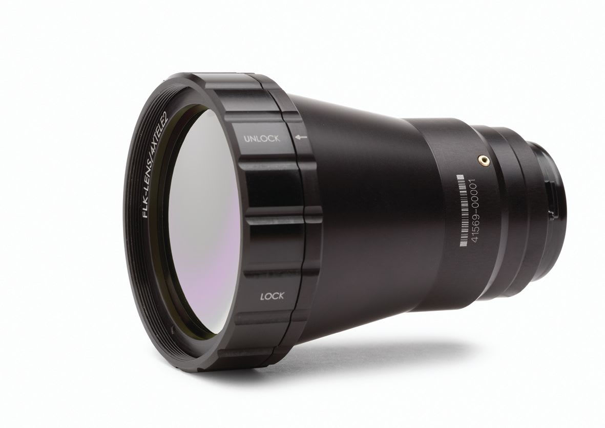 Fluke - FLK-LENS/TELE2 Téléobjectif infrarouge pour série TiX5xx-Ti4xx