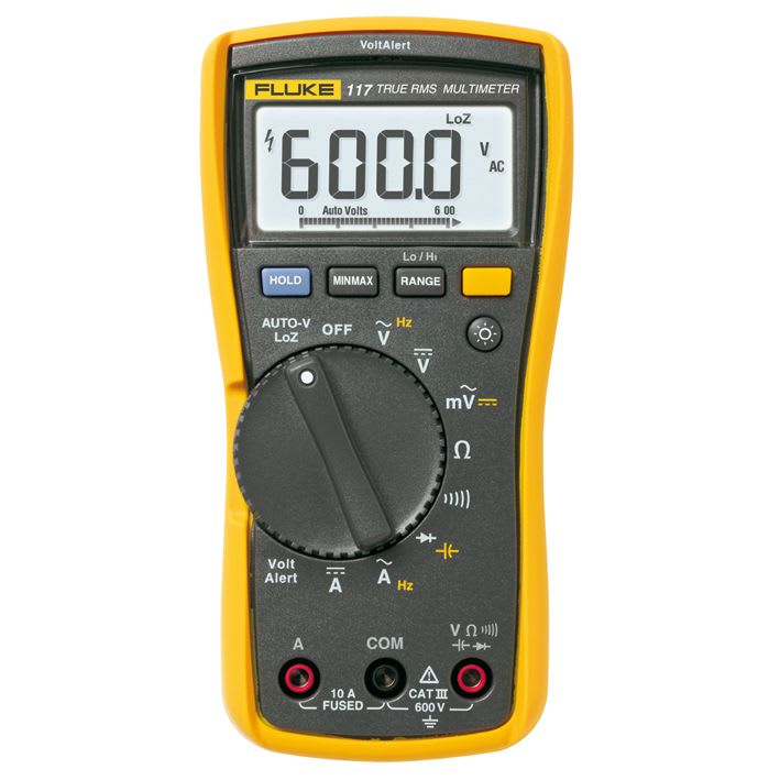 Fluke - Fluke-117/323 EUR kit électricien, multimètre et pince Fluke-323 en sacoche