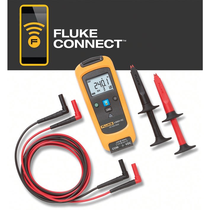 Fluke - FLK-V3001FC Module enregistreur de tension DC-600V, Fluke Connect