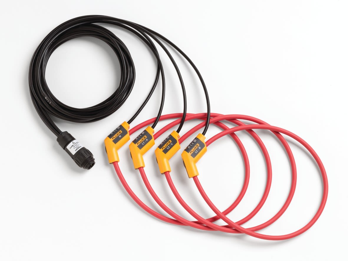 Fluke - FS17X5-TF-II, Pack de 4 sondes iFlex 3000A pour Fluke 1735 & 1745
