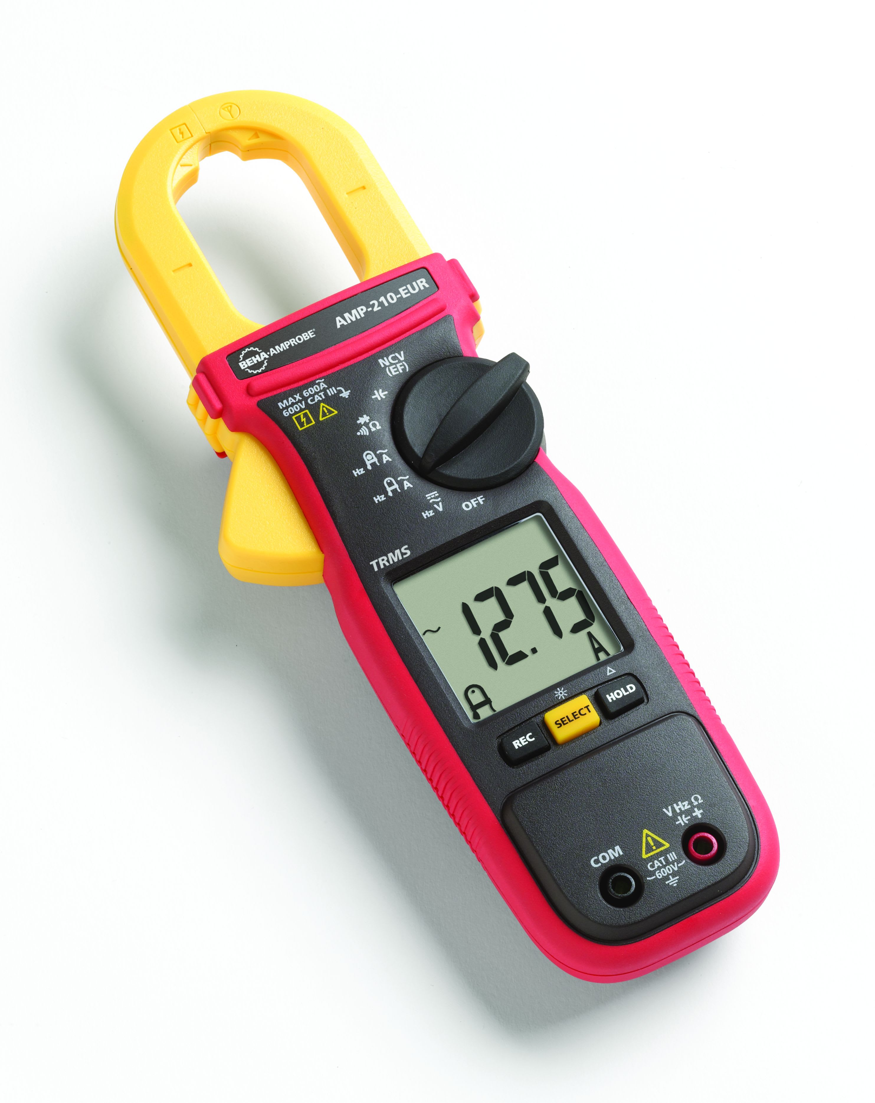 Fluke - AMP-220-Eur Pince-multimètre TRMS 600 Aac/dc, enserrage 35 mm