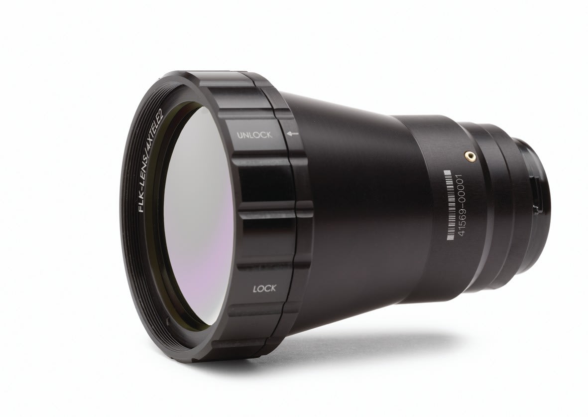Fluke - FLK-LENS/4XTELE2 Téléobjectif IR 4X pour série TIX5xx-Ti4xx