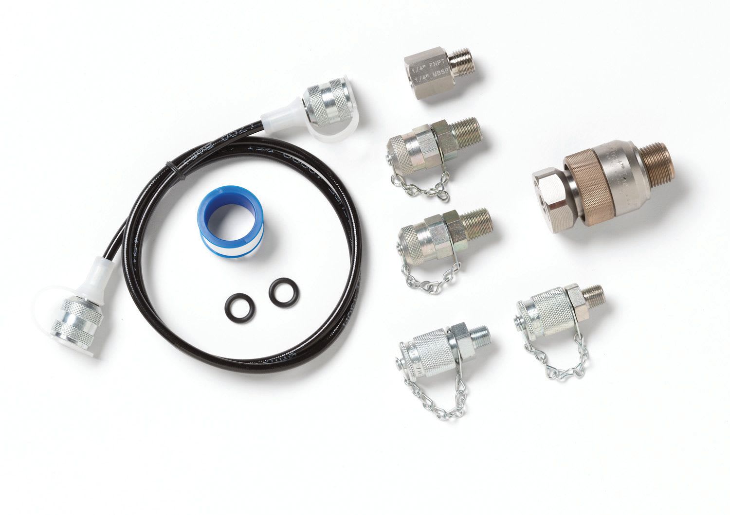 Fluke - Fluke-700MTH kit de flexible de pression premium avec raccords NPT et BSP