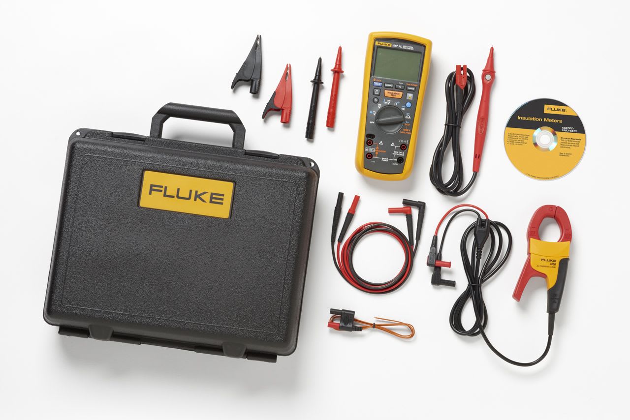 Fluke - Fluke 1587 MDT FC Kit dépannage moteur variateur Fluke 1587 FC, Fluke 9040, I400