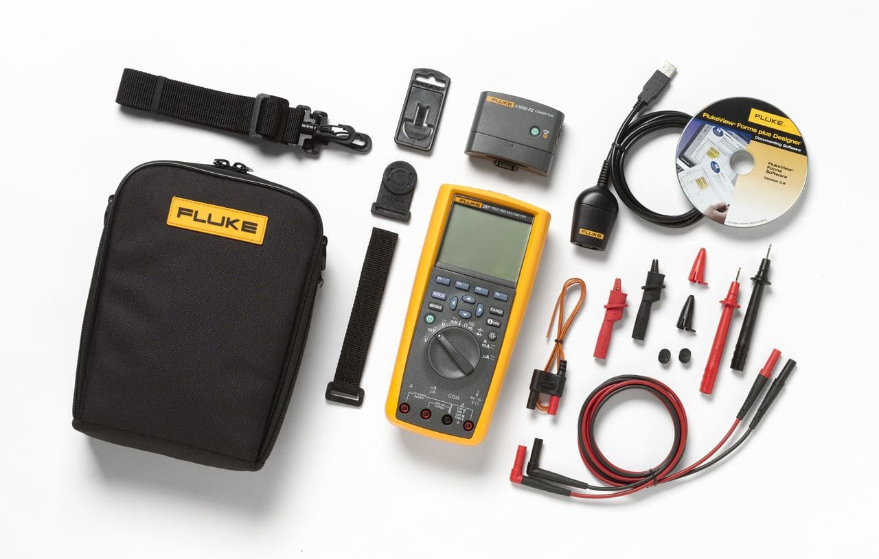 Fluke - FLK-287/FVF/IR3000 Kit Fluke-287, interface ir3000 FC, logiciel Flukeview® Forms