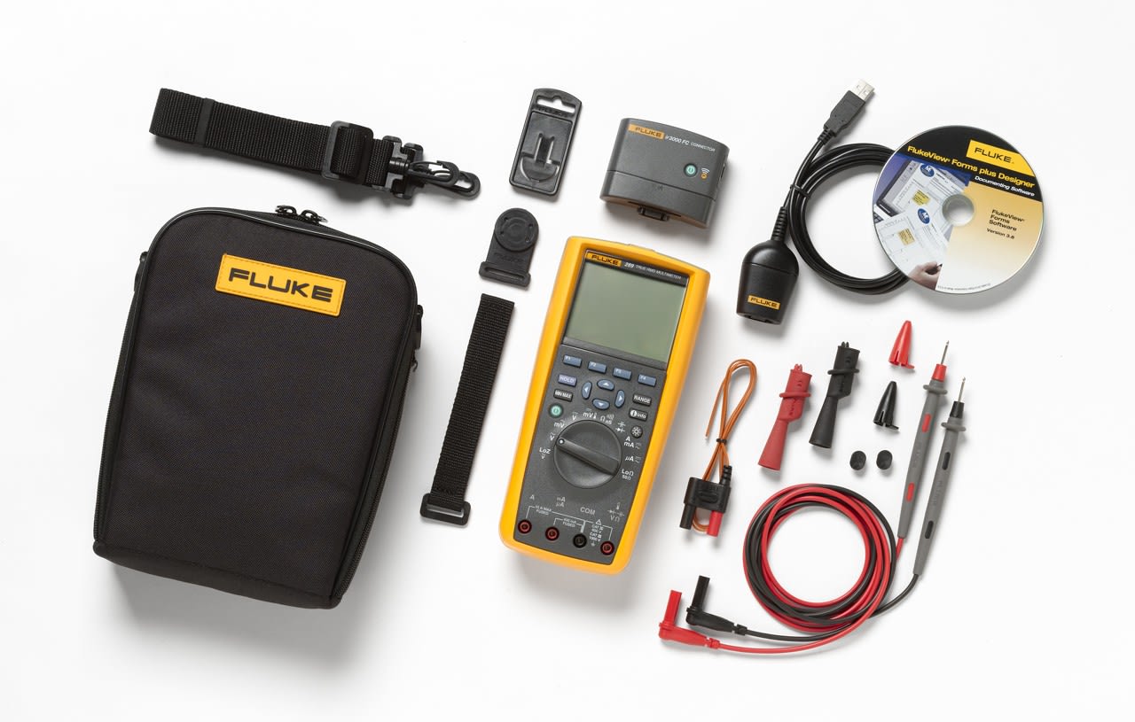 Fluke - FLK-289/FVF/IR3000 Kit Fluke-289, interface ir3000 FC, logiciel Flukeview® Forms
