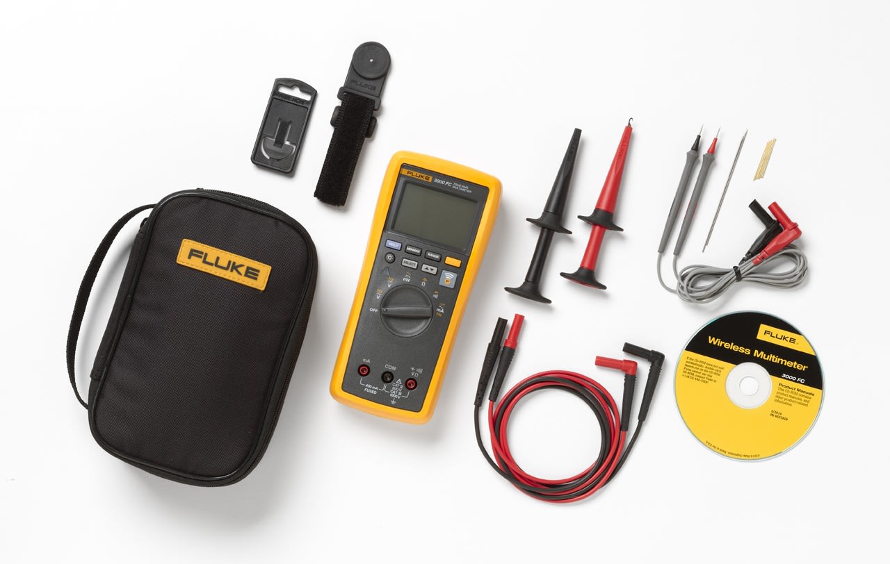 Fluke - FLK-3000FC/EDA2 Kit multimètre FLK-3000FC en sacoche accessoires électoniques
