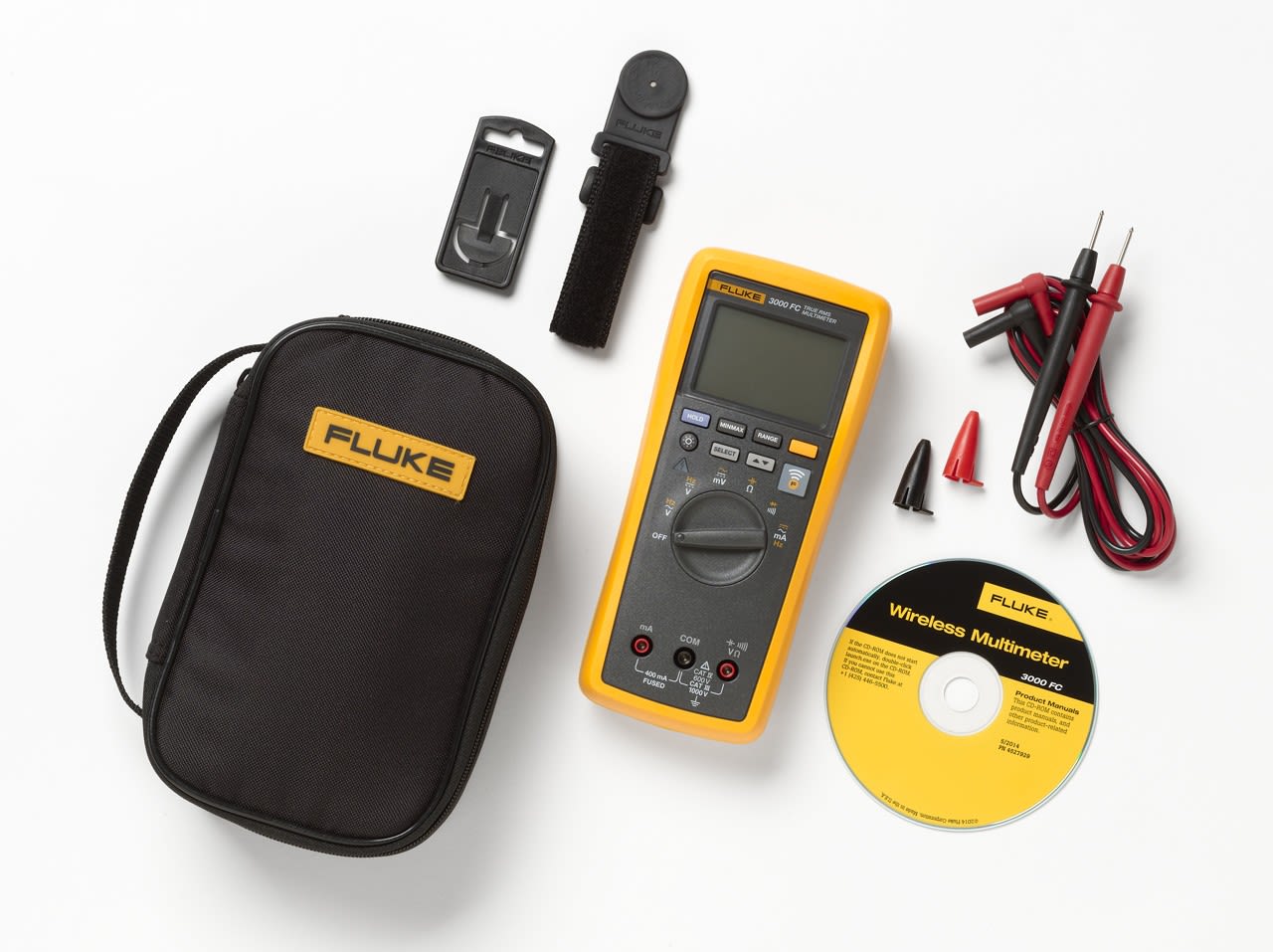 Fluke - FLK-3000FC/TPAK Kit multimètre FLK-3000FC avec kit suspension magnétique TPAK