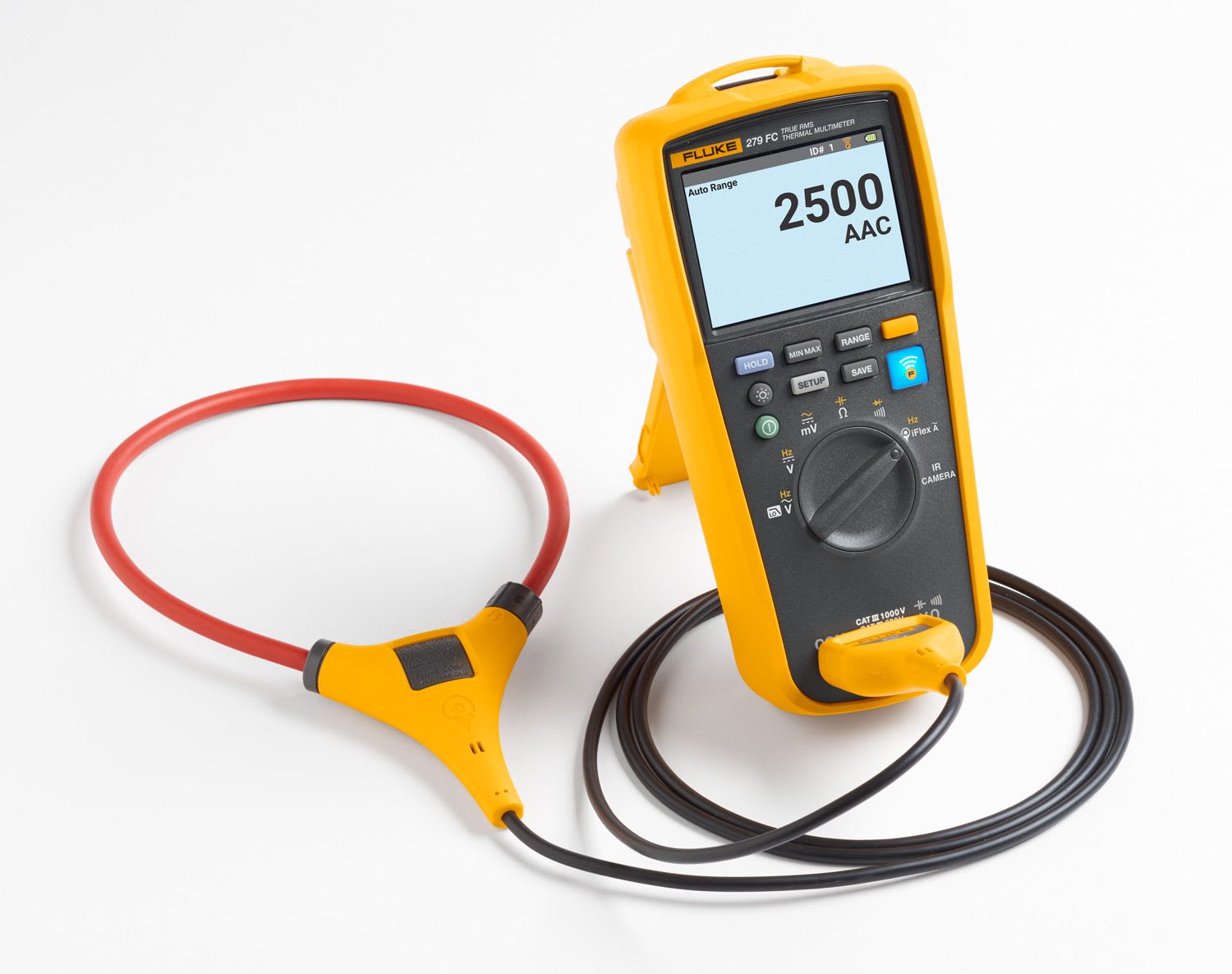 Fluke - Fluke-279FC/IFLEX Multimètre numérique caméra thermique intégrée, sonde iFlex