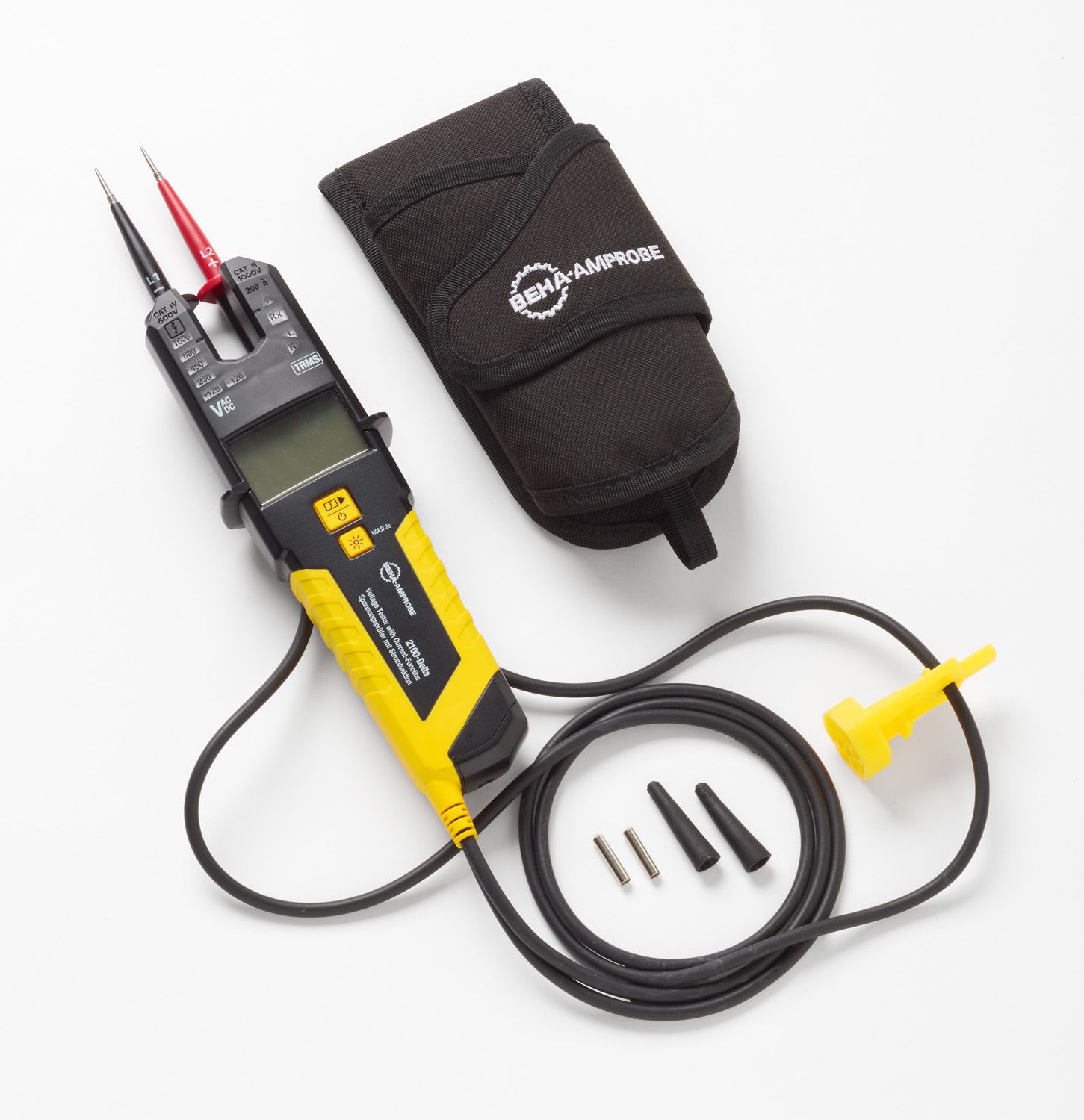 Fluke - 2100-GAMMA Testeur de tension 2 pôles 1000 Vac/1200 Vdc,double affichage LCD/LED