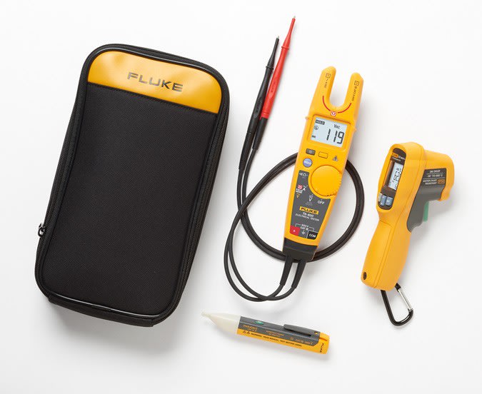 Fluke - T6-600/62MAX+/1ACE Kit avec T6-600 EU, Fluke-62Max+ et Fluke-1AC-E1-II 200-1000V