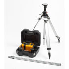 Fluke - PLS H2 KIT, laser rotatif horizontal faisceau rouge, trépied, barre de mesure