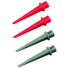 Fluke - HC200 Jeu de 4 pinces à crochet, pour la Série 190 (2 rouges, 2 gris)