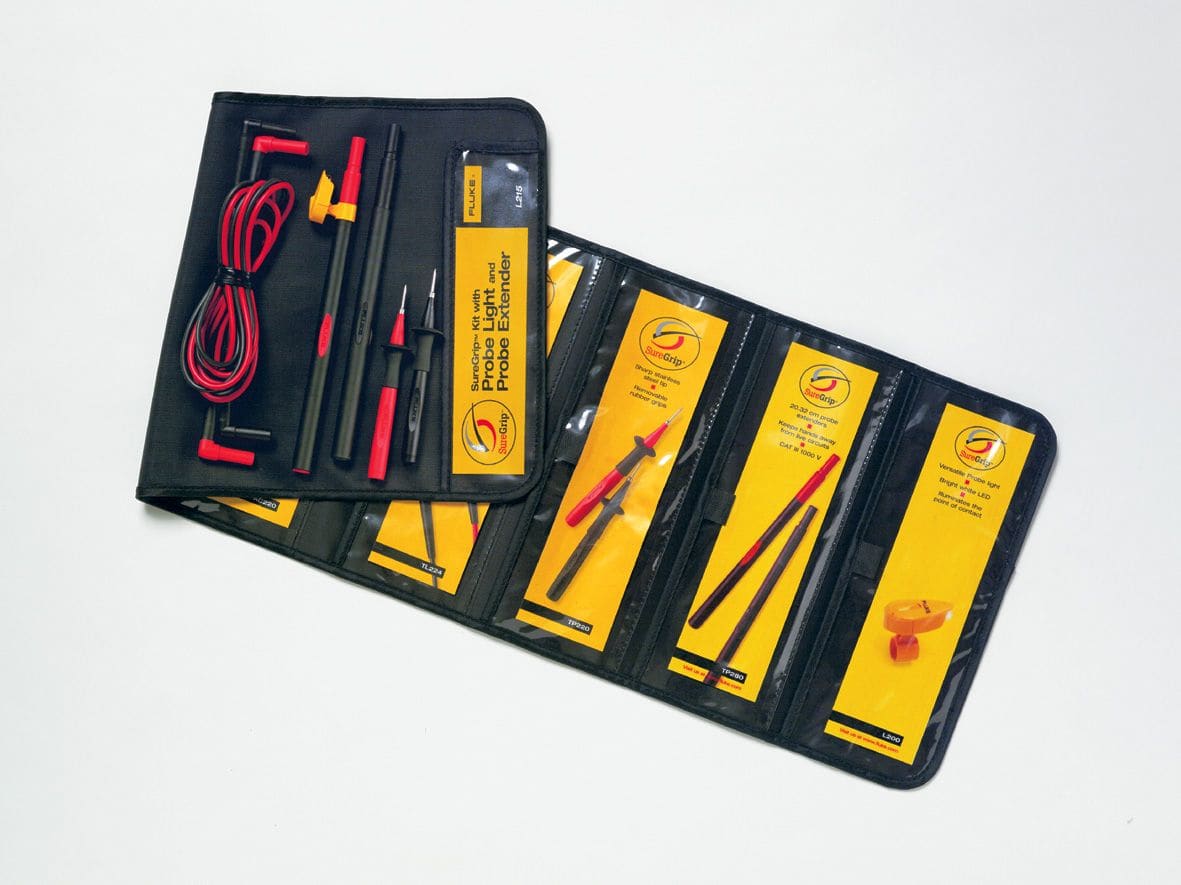 Fluke - L215 Kit de jeu de lampes et rallonges de sonde en sacoche