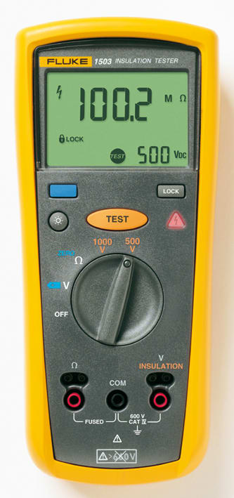 Fluke - Fluke 1503 Contrôleur d'isolement 500V/1000V