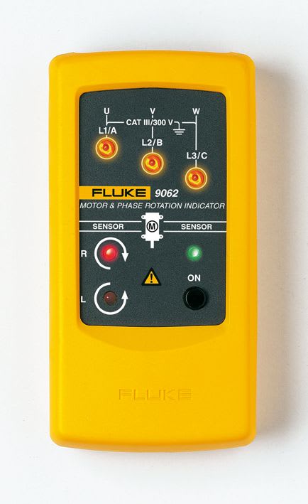 Fluke - FLUKE-9062 indicateur de sens de rotation de phase et moteur, affichage LED