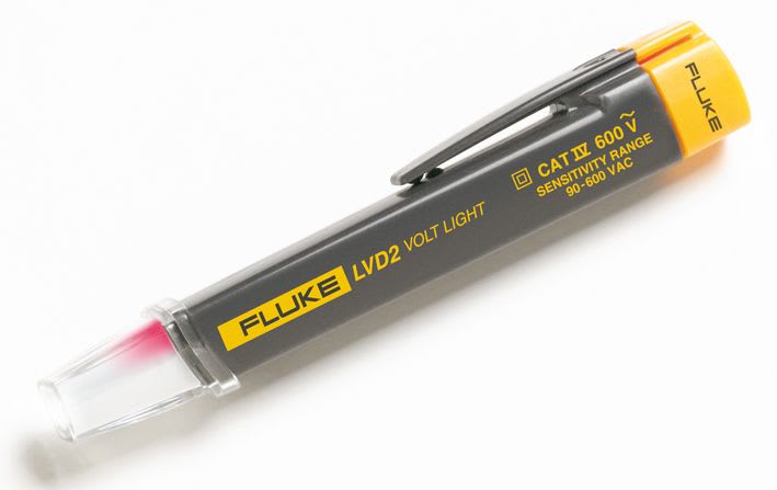Fluke - LVD2 Detecteur de tension sans contact 90V a 600Vac avec lampe integree