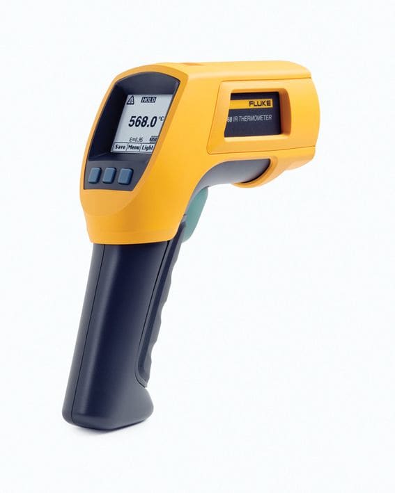 Fluke - Fluke-568 Thermomètre IR -40 à +800°C, D:S 50:1 & entrée thermocouple K