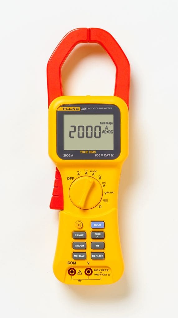 Fluke - FLUKE-355 Pince-multimètre TRMS 2000 Adc 1400 Aac 1000 Vdc 600Vac sacoche
