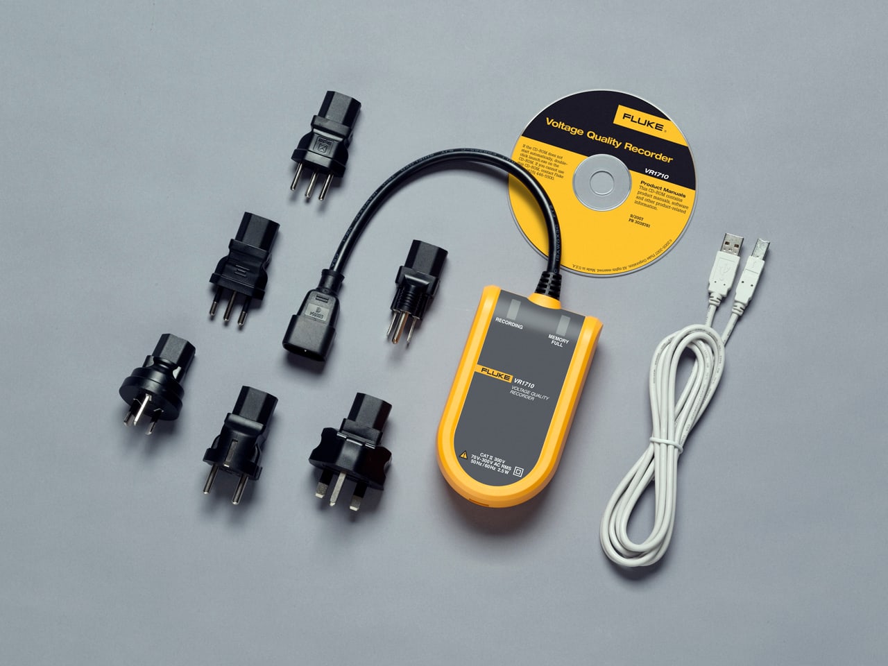 Fluke - FLUKE-VR1710 enregistreur de la qualité de tension, monophasé