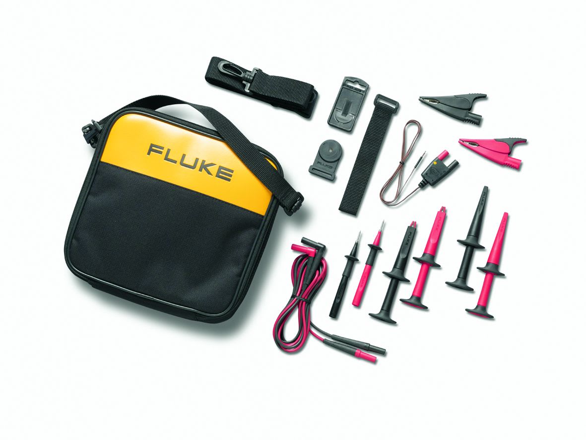 Fluke - TLK289 EUR Kit cordons et accessoires de mesures industrielles Premium SureGrip?