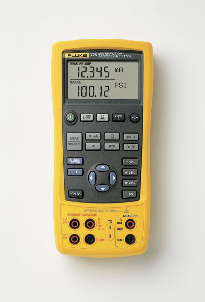 Fluke - Fluke-725/APAC/EMEA Calibrateur de process Multifonctions T°C, U, I, Ohm, Hz, P