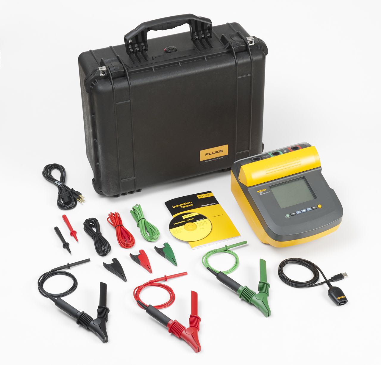 Fluke - Fluke-1550C-KIT Megohmmetre numerique 5000v kit luxe