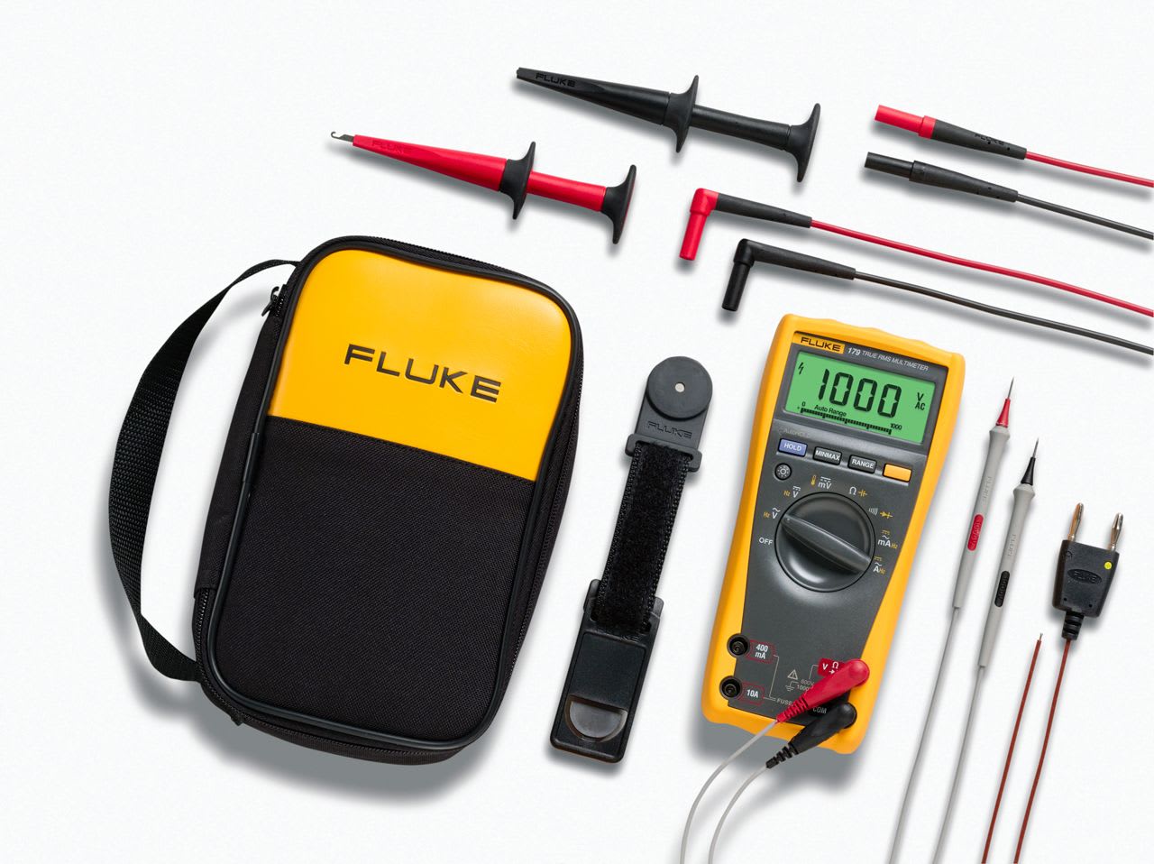 Fluke - FLUKE-179/EDA2/EUR Kit Fluke-179,TL224, AC280, TL910, 80BK-A, TPAK, en sacoche
