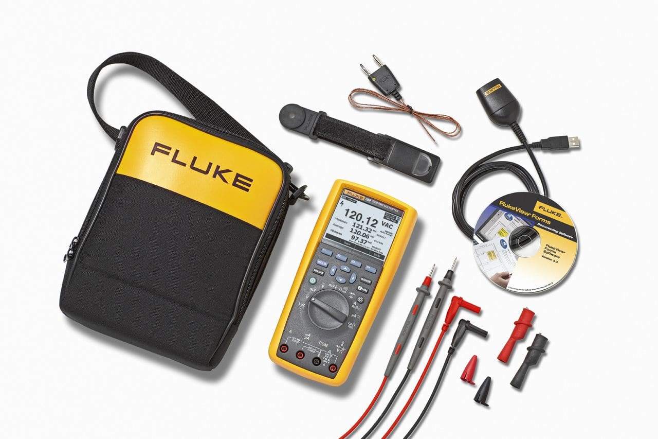 Fluke - Fluke-289/FVF/EUR Kit composé du Fluke 289 et du logiciel Flukeview® Forms