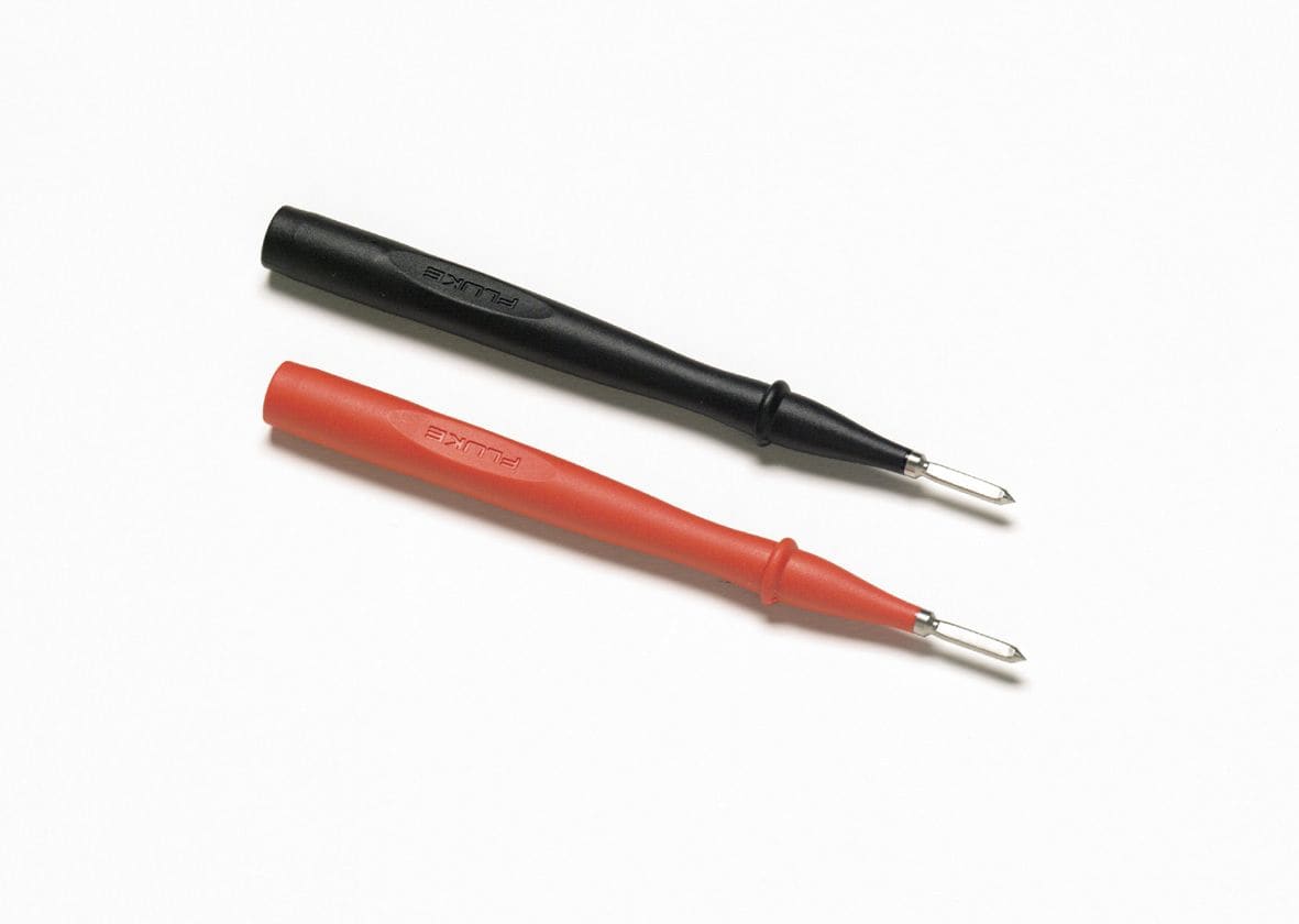 Fluke - TP1-1 Jeu de 2 pointes de touches aplaties. 1000V Cat.II, courant max 10A