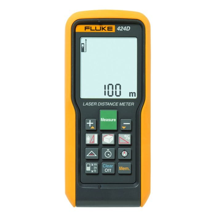 Fluke - FLUKE-424D Télémètre laser à portée maximale de 100 mètres