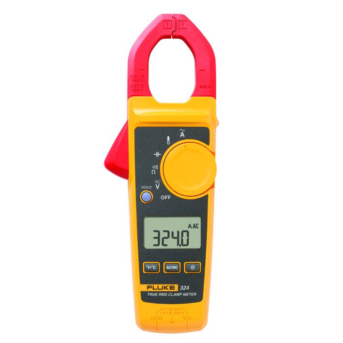 Fluke - FLUKE 324 Pince multimetre AC TRMS 40-400 Aac,600 Vac-dc, en sacoche