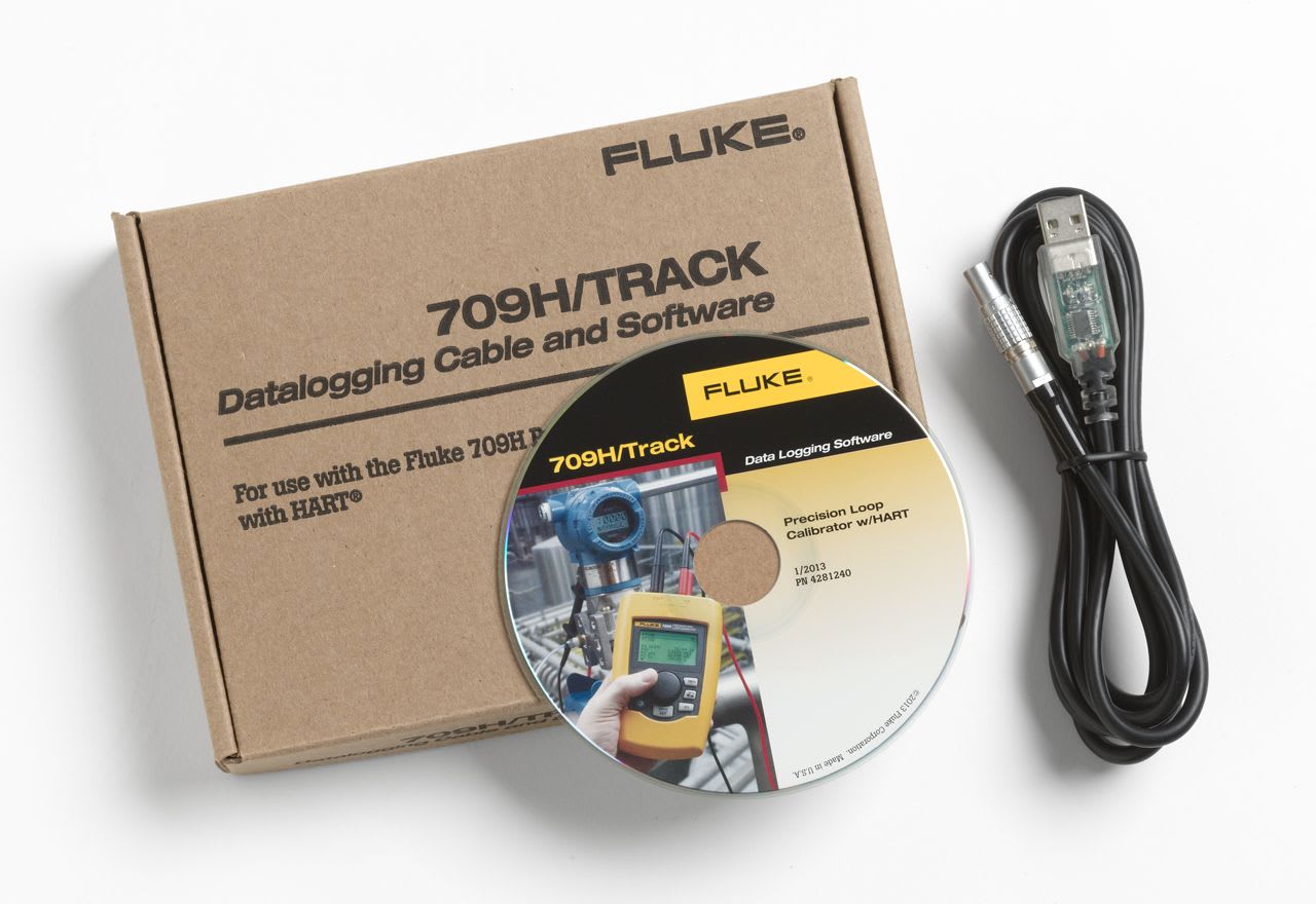Fluke - 709H/TRACK logiciel d'enregistrement avec câble compatible avec le 709H